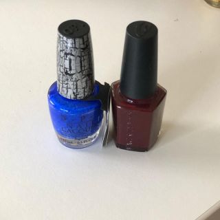 オーピーアイ(OPI)のOPI クラッシュポリッシュ ブルー 左側 未使用(マニキュア)