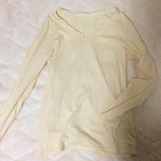 フランシュリッペ(franche lippee)の襟フリル長袖Tシャツ(Tシャツ(長袖/七分))