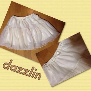 ダズリン(dazzlin)のdazzlinチュールスカート(ミニスカート)