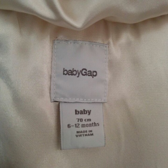 babyGAP(ベビーギャップ)の★baby GAP コート★70㎝  6-12months キッズ/ベビー/マタニティのベビー服(~85cm)(その他)の商品写真