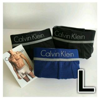 カルバンクライン(Calvin Klein)のＬ★3枚組★送料無料★正規品★カルバンクライン ボクサーパンツ 下着 CK(ボクサーパンツ)