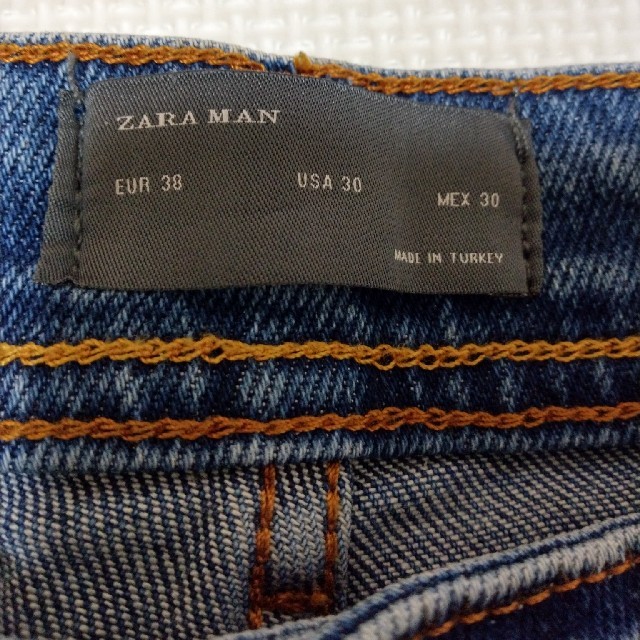 ZARA(ザラ)のザラ　ダメージスキニーデニム メンズのパンツ(デニム/ジーンズ)の商品写真