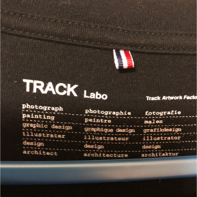 LAD MUSICIAN(ラッドミュージシャン)のジャンポールノット TRACK Labo×川上洋平 黒Tシャツ メンズのトップス(Tシャツ/カットソー(半袖/袖なし))の商品写真