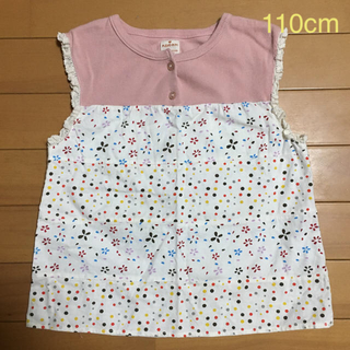 ベベ(BeBe)の☆PLEVO MINI☆タンクトップブラウス(110cm)(Tシャツ/カットソー)