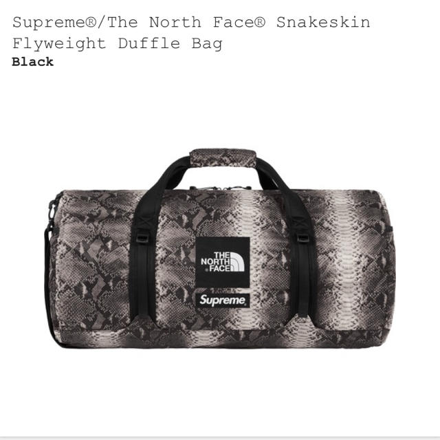 supreme the north face ダッフルバッグ