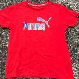 プーマ(PUMA)のプーマ PUMA 赤  Tシャツ 子供服(Tシャツ/カットソー)