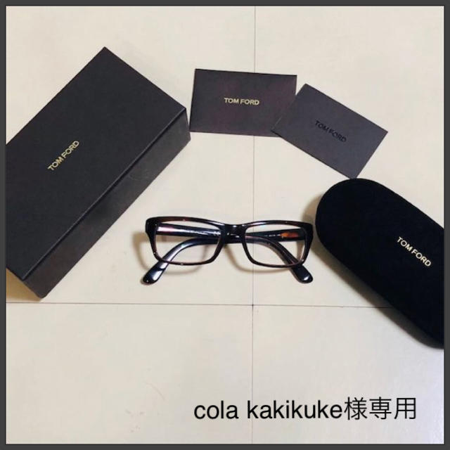 TOM FORD(トムフォード)のTOM FORD 眼鏡 cola kakikuke様専用 メンズのファッション小物(サングラス/メガネ)の商品写真