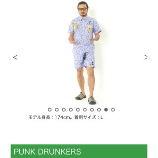 パンクドランカーズ(PUNK DRUNKERS)のパンクドランカーズ  上下セットアップ(ショートパンツ)