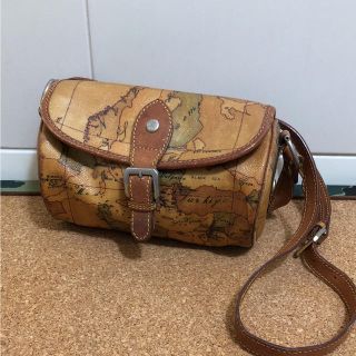 old イタリア製 プリマクラッセ 筒型 ショルダーバッグ