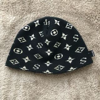 シュプリーム(Supreme)のsupreme ニット 初期 希少 ビーニ Vuitton 値下げ(ニット帽/ビーニー)