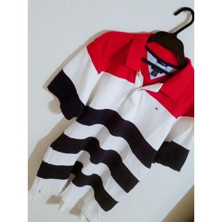 トミーヒルフィガー(TOMMY HILFIGER)の<美品> ［TOMMY HILFILGER］ ポロシャツ さり気なさが◎ミニロゴ(ポロシャツ)