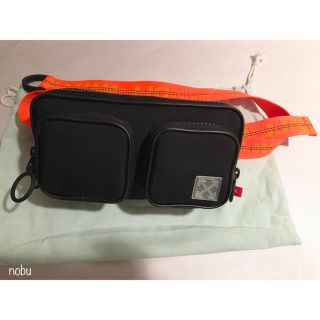 オフホワイト(OFF-WHITE)の新品【 OFF-WHITE 】 TAPE HIP BELT BAG バッグ(ボディーバッグ)