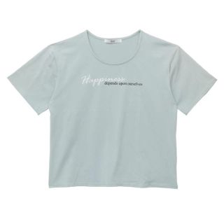 エイミーイストワール(eimy istoire)のeimy／エンブロイダリーメッセージTシャツ(Tシャツ/カットソー)