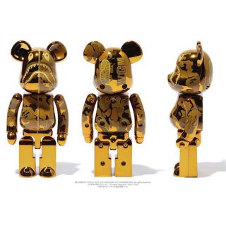 メディコムトイ(MEDICOM TOY)の金 超合金 BAPE CAMO SHARK BE@RBRICK(その他)