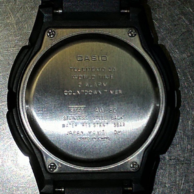 CASIO(カシオ)の☆お値下げ☆CASIO カシオLEDライト：テレメモ30件：アラーム：タイマー メンズの時計(腕時計(アナログ))の商品写真
