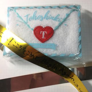 トウホウシンキ(東方神起)のチャテイ様専用 東方神起 メッセージハンドタオル 6月10日 日産(K-POP/アジア)