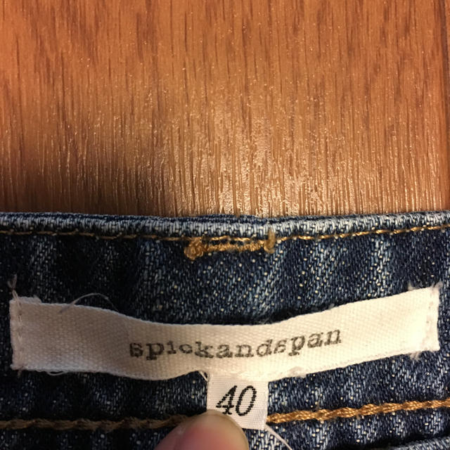 Spick & Span(スピックアンドスパン)のspick and span デニムスカート 40 レディースのスカート(ミニスカート)の商品写真