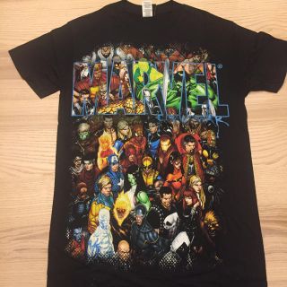 マーベル(MARVEL)のmarvel heros Tシャツ(Tシャツ/カットソー(半袖/袖なし))