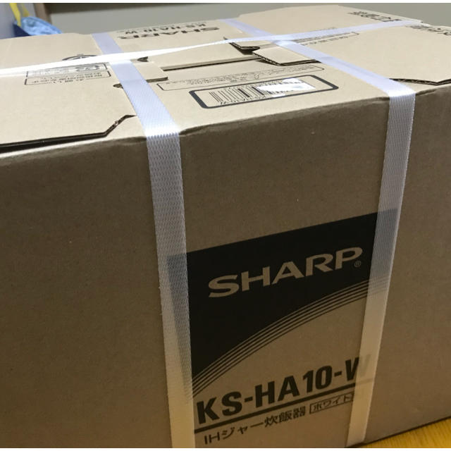 SHARP(シャープ)のALL FOR JAPAN 様専用☆新品☆SHARP 5.5合炊飯器 スマホ/家電/カメラの調理家電(炊飯器)の商品写真