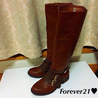 フォーエバートゥエンティーワン(FOREVER 21)のForever21★ロングブーツ 22(ブーツ)