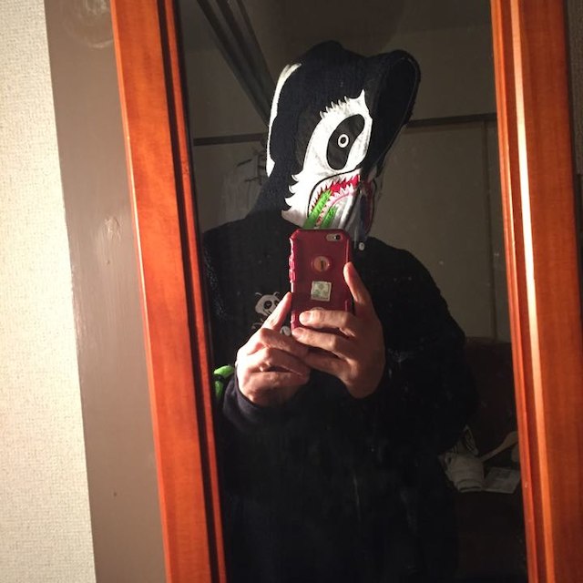 A BATHING APE(アベイシングエイプ)のエイプ  パンダパーカー  シャークパーカー メンズのトップス(パーカー)の商品写真