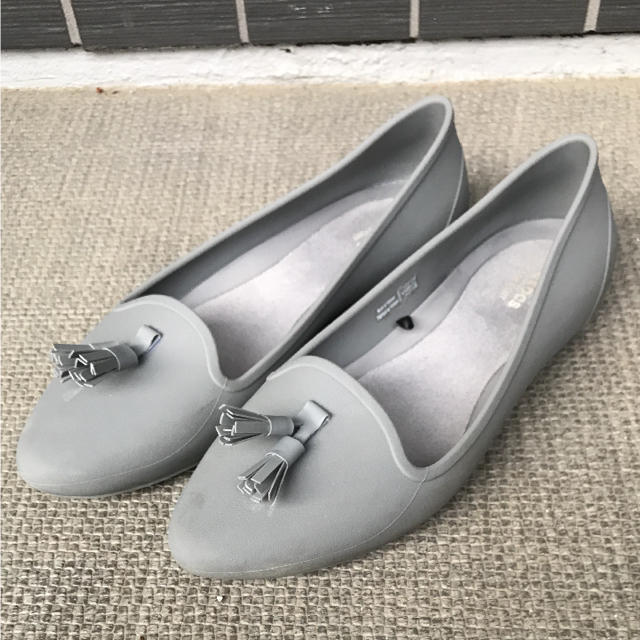 crocs(クロックス)の藤子さま専用☆クロックス フラットシューズ レインシューズ レディースの靴/シューズ(バレエシューズ)の商品写真