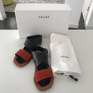 セリーヌ(celine)の1回のみ使用 セリーヌ フラットサンダル(サンダル)