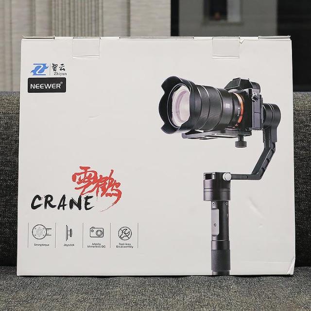 電動スタビライザー電動3軸ジンバル ZHIYUN Crane 智伝　耐荷重1.8kg