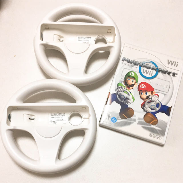 Wii(ウィー)のマリオカート wii エンタメ/ホビーのゲームソフト/ゲーム機本体(家庭用ゲームソフト)の商品写真