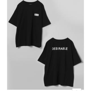 ジーナシス(JEANASIS)のJEANASIS BACKプリントTEE(Tシャツ(半袖/袖なし))