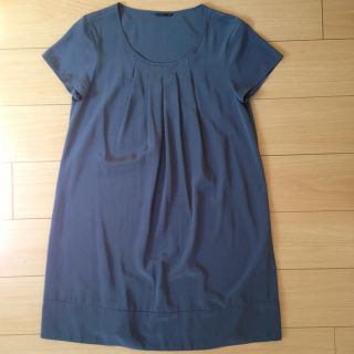 ユニクロ(UNIQLO)のユニクロ 春夏物 半袖ワンピース(ひざ丈ワンピース)