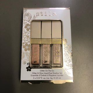 スティラ(stila)のお値下げ！新品未使用！stila グリッター アイシャドウ(アイシャドウ)