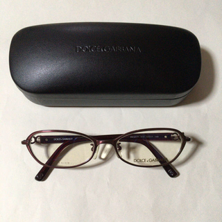 ドルチェアンドガッバーナ(DOLCE&GABBANA)の新品未使用 ドルチェ&ガッバーナの眼鏡(サングラス/メガネ)