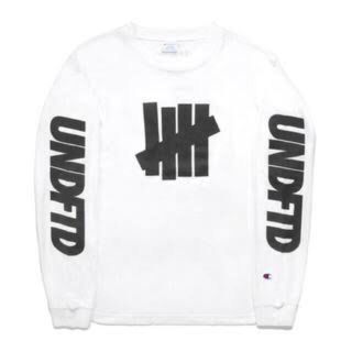 アンディフィーテッド(UNDEFEATED)のundefeated champion L/S Tee Mサイズ supreme(Tシャツ/カットソー(七分/長袖))