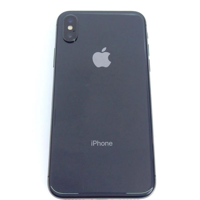 ほぼ新品 iPhone x 256GB SIMフリー スペースグレー 白ロム