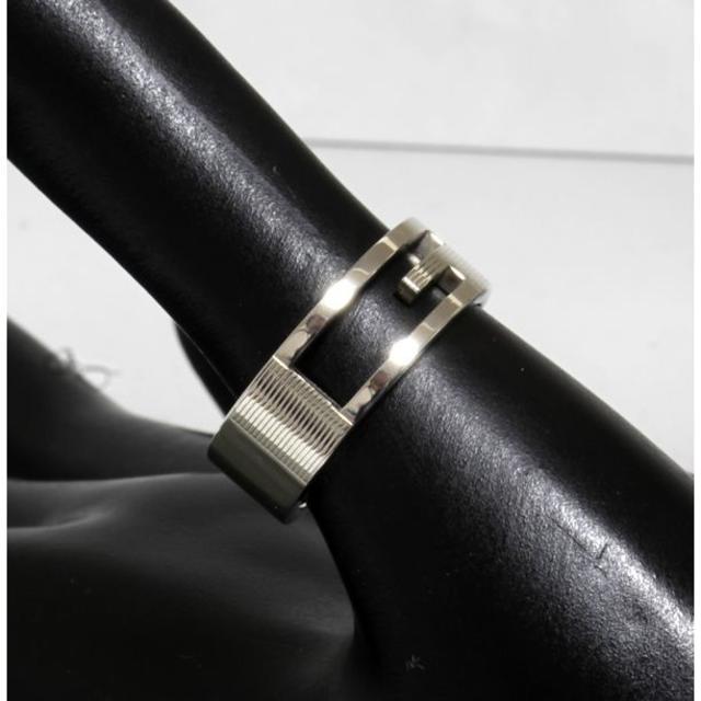 グッチ GUCCI Gロゴ シルバー リング 22号 SV925 新品仕上済 宅配