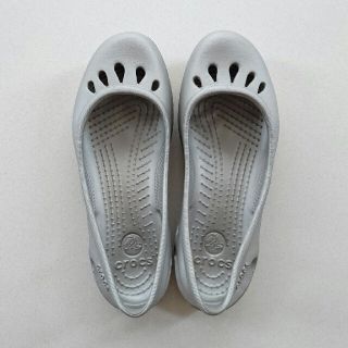 クロックス(crocs)のクロックス＊マリンディ＊シルバーグレー W5(サンダル)