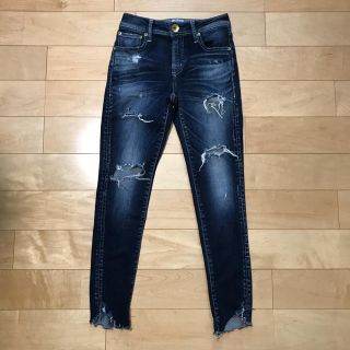 ロデオクラウンズ(RODEO CROWNS)のロデオクラウンズ  カットオフスキニー  size 23  ME02(スキニーパンツ)