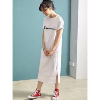 チャンピオン(Champion)の[WEB限定]SC Champion×GLR ロゴワンピース(ロングワンピース/マキシワンピース)