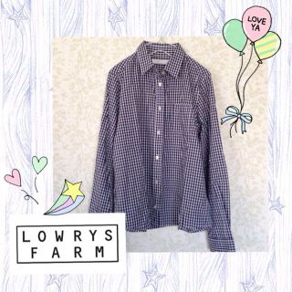 ローリーズファーム(LOWRYS FARM)のギンガムチェック(シャツ/ブラウス(長袖/七分))