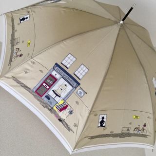 ルルギネス ショップ柄 ベージュとワインカラーの2本セット-eastgate.mk