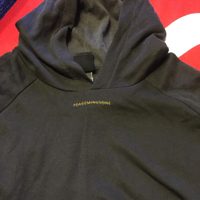 PEACEMINUSONE PMO PULLOVER HOODIE #BLACK