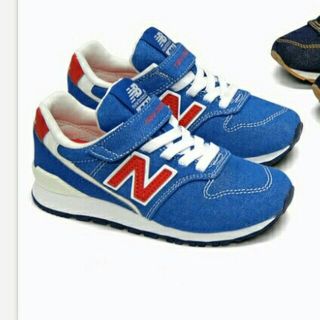 ニューバランス(New Balance)のﾆｭｰﾊﾞﾗﾝｽ  KY996  ﾌﾞﾙｰﾃﾞﾆﾑ  18.5  ☆値下げ☆(スニーカー)