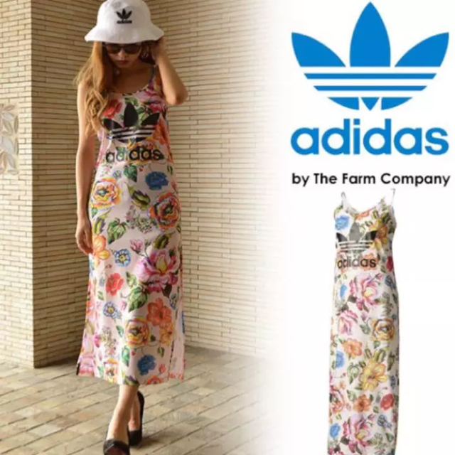 adidas(アディダス)のadidas オリジナルス ワンピース 新品 レディースのワンピース(ロングワンピース/マキシワンピース)の商品写真