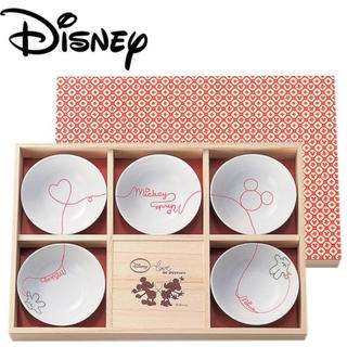 ディズニー(Disney)の【未使用】Disney 小皿5点セット(食器)