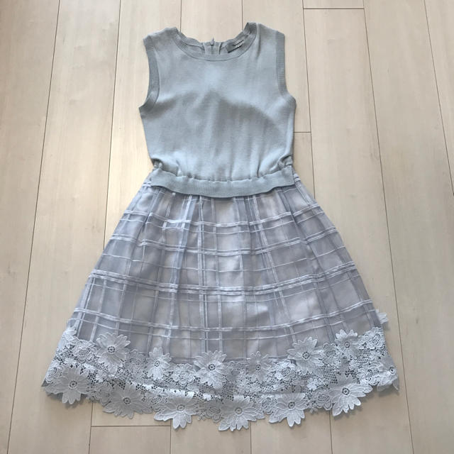 再入荷特価】 Rirandture - リランドチュール チェック刺繍ワンピース
