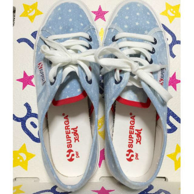 X-girl(エックスガール)のX-girl☆SUPERGA☆2750 レディースの靴/シューズ(スニーカー)の商品写真