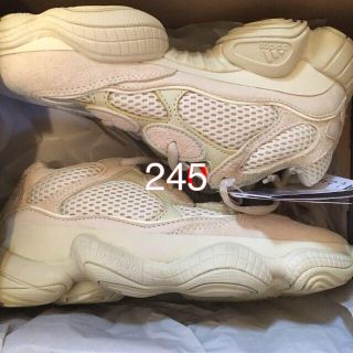 アディダス(adidas)の245 YEEZY 500 SUPERMOON YELLOW イージー(スニーカー)