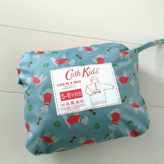 Cath Kidston(キャスキッドソン)のキャスキッドソン　レインコート　キッズ キッズ/ベビー/マタニティのこども用ファッション小物(レインコート)の商品写真