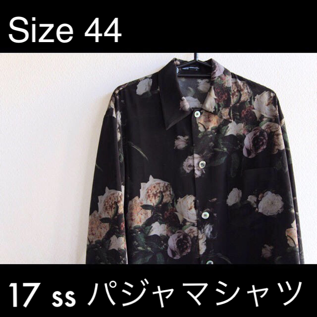 lad musician 17ss 花柄パジャマシャツ サイズ44-